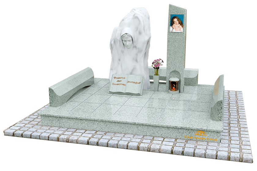 3D макет памятника, проект 03